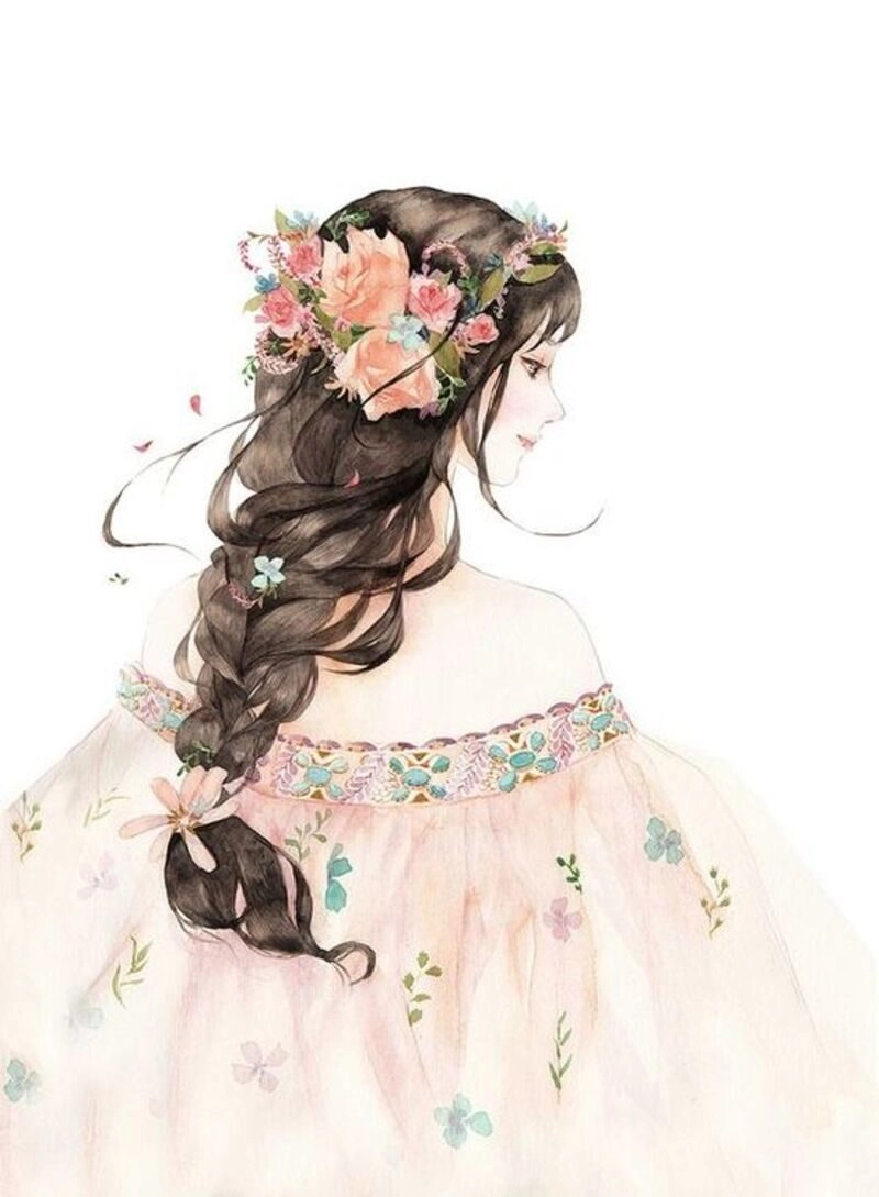 ảnh cô gái nghệ thuật