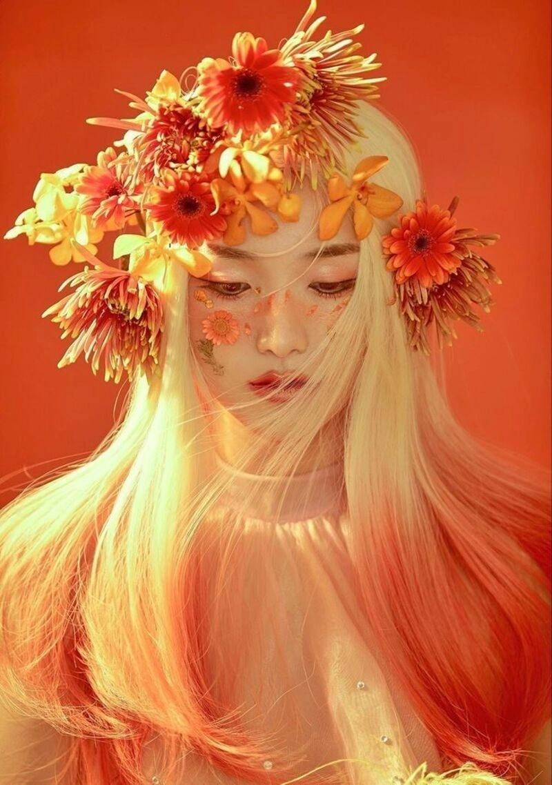 ảnh cô gái nghệ thuật
